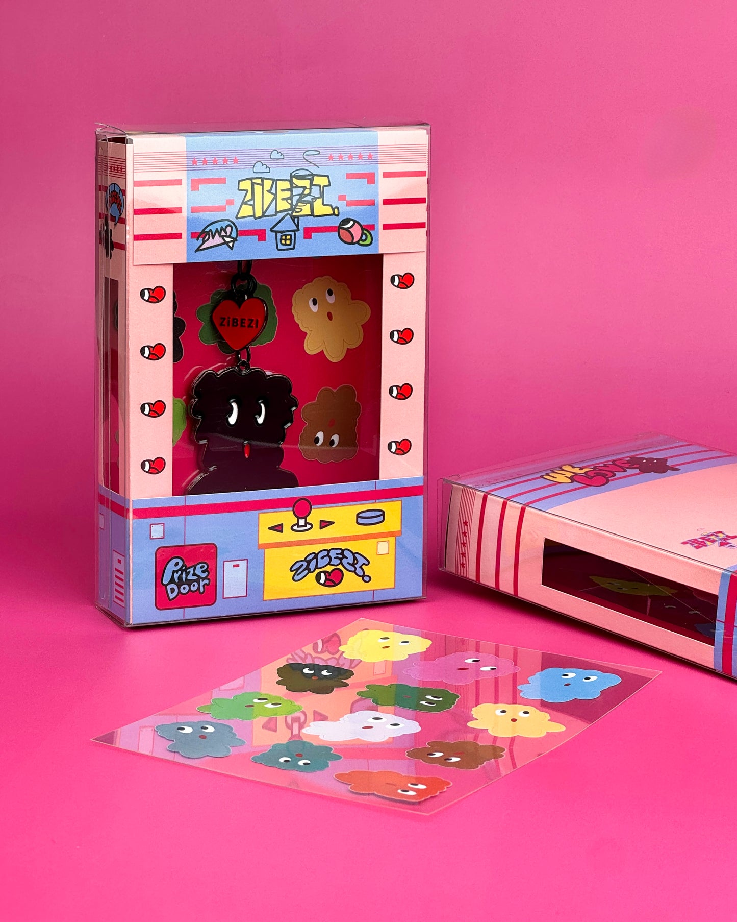 ZiBEZI Key Ring type1_Claw machine for Monzi