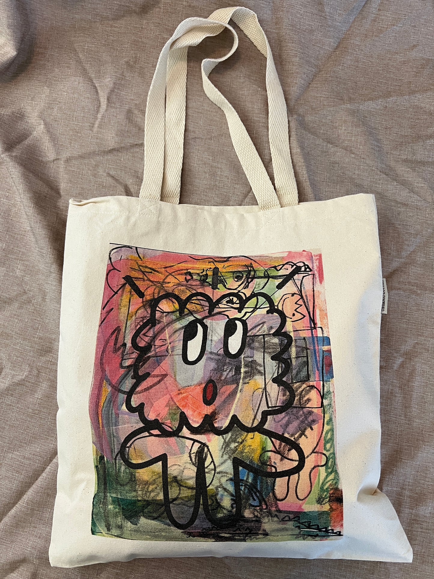 ZiBEZI Character Tote Bag - colorful