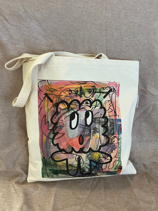 ZiBEZI Character Tote Bag - colorful