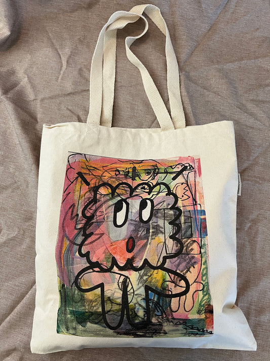 ZiBEZI Character Tote Bag - colorful